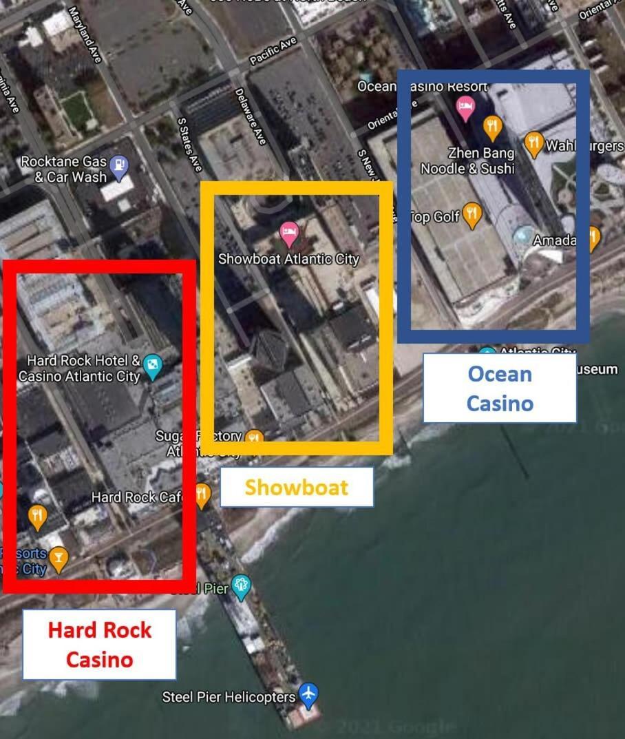 Cozysuites Beachfront 2Br 3Ba Condo Atlantic City Exterior foto
